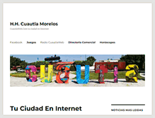 Tablet Screenshot of cuautlaweb.com